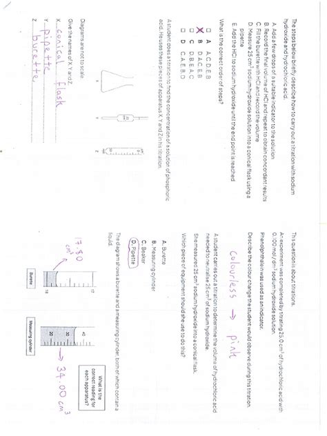 Pre Lab Answers To Classifying Chemical Reactions