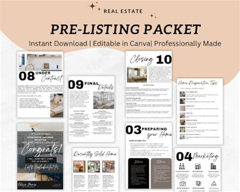 Pre Listing Package For Real Estate Agents