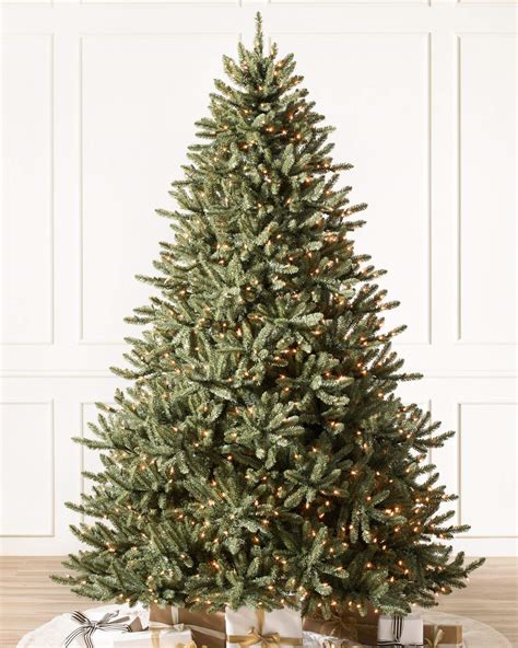 Pre Lit Blue Spruce Christmas Trees