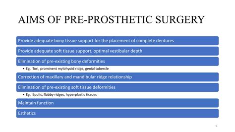 Pre Prosthetic Surgery A Self Instructional Guide To Oral Surgery In General Dentistry