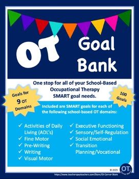 pre school occupational therapy smart goals