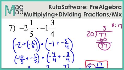 Prealgebra Software Timesing Mixed Fractions - Timesing Mixed Fractions
