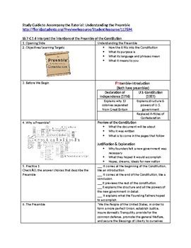 Download Preamble Answers 