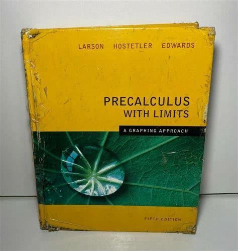Download Precalc With Limits 5Th Edition 
