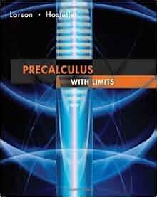 Precalculus With Limits 1st Edition Answers Larson