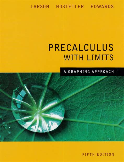 Precalculus With Limits Textbook