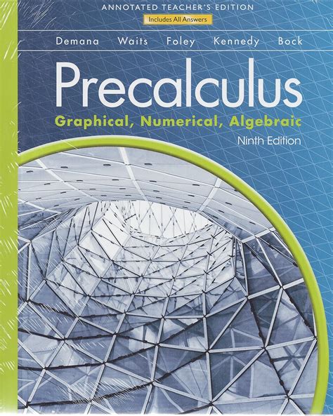 Read Precalculus Graphical Numerical Algebraic 7Th Edition Online Textbook 