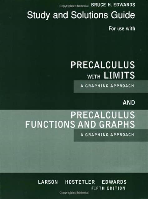Download Precalculus With Limits 5Th Edition 