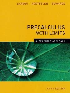 Read Precalculus With Limits A Graphing Approach 5Th Edition Online Textbook 