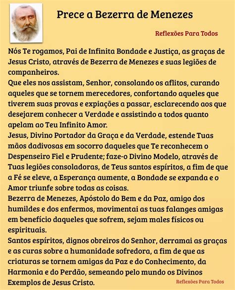 Prece Bezerra De Menezes
