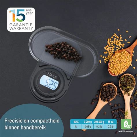 precieze weegschaal