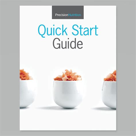 precision nutrition quick start guide