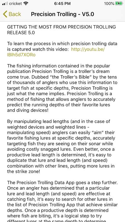 Read Online Precision Trolling 