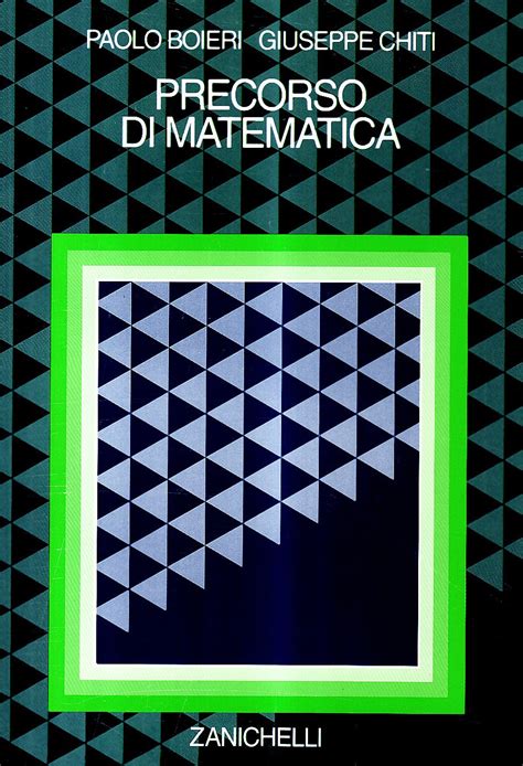 Precorso Di Matematica Boieri