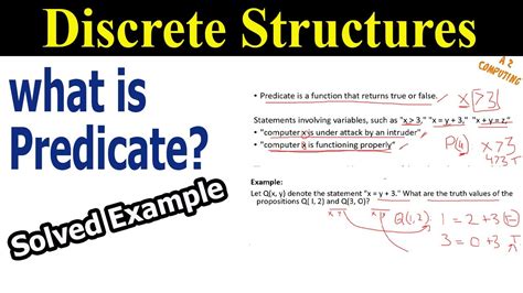 Predicate Calculus In Discrete Mathematics