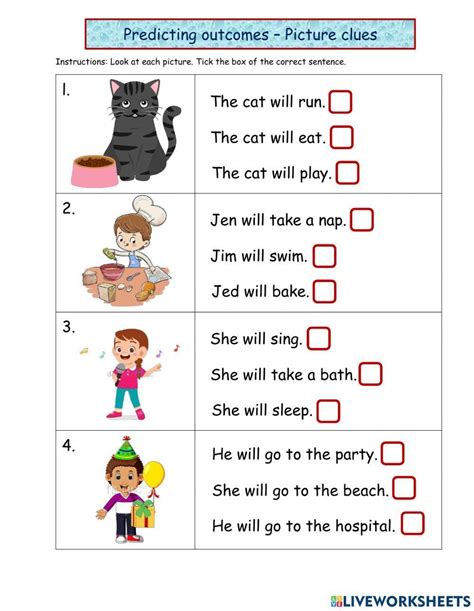 Predict First And Next 2 Worksheets 99worksheets Prediction Worksheets 1st Grade - Prediction Worksheets 1st Grade