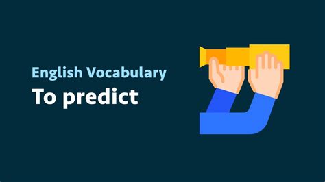 predict meaning english