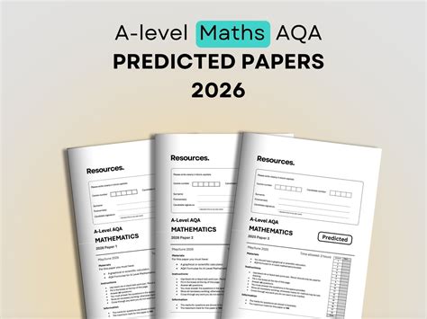 Predicted Maths Papers Jim King