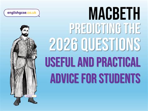 Predicted Question For Macbeth 2024