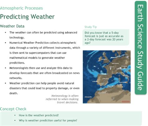 Download Predicting The Weather Guided And Study Answers 