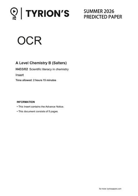 predictions for ocr f215 june 2014