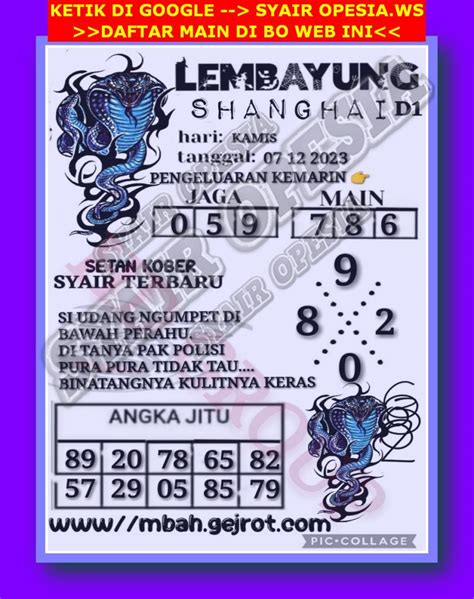 PREDIKSI SDY 7 DESEMBER 2023：Prediksi SDY 7 Desember 2023 – TOGEL 88