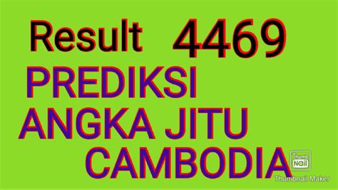 PREDIKSI CAMBODIA WAJIB MASUK - PREDIKSI CAMBODIA WAJIB MASUK HARI INI - 2 days ago Untuk