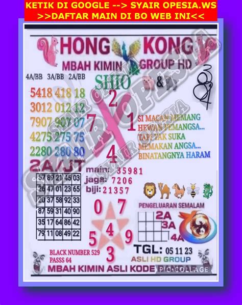 PREDIKSI HK 5 MEI 2023 - Live Draw HK