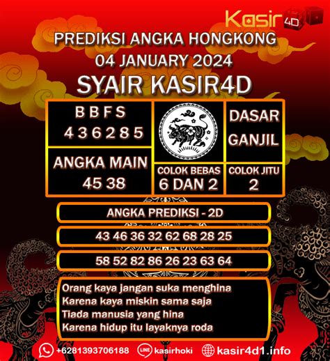 PREDIKSI HK SYAIR - Prediksi HK, Bocoran HK Malam Ini, Syair HK Hari Ini, Paito HK Harian