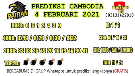 PREDIKSI PAITOPAMAN - prediksiangkatogeltotomacau – Menyediakan Prediksi Terjitu