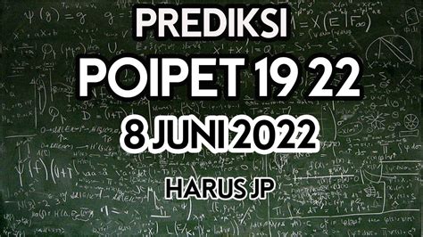 PREDIKSI POIPET 19 - PREDIKSI POIPET 19 PERIODE 04 SEPTEMBER 2023 | ANGKA OKE