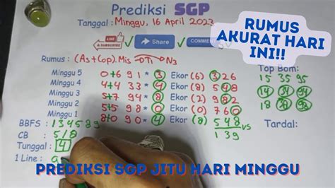 PREDIKSI SGP JITU - PREDIKSI SGP HARI INI 14 OKTOBER 2024