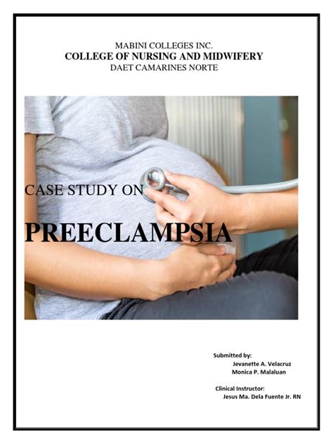 Preeclampsia Case Study Evolve