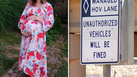Pregnant Woman Invokes Roe Overturn to Fight HOV Lane Ticket in 