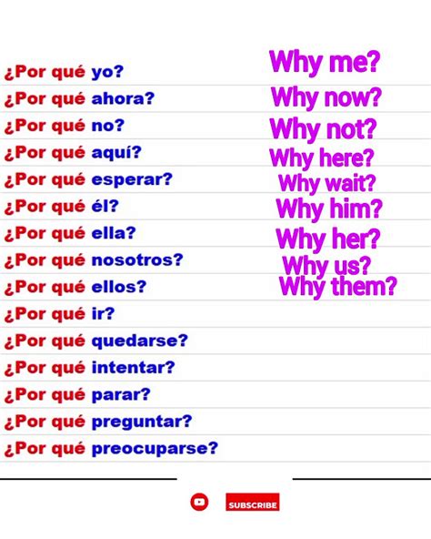 Preguntas Con Why