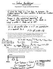 Read Prelab Rotational Kinematics And Torque Dartmouth 