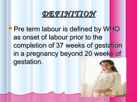 Premature Labour Ppt