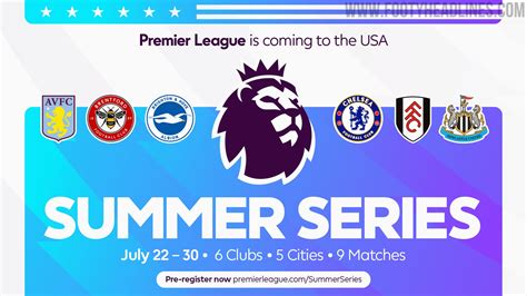 premier league summer series