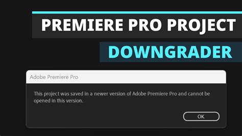 Premiere Downgrader