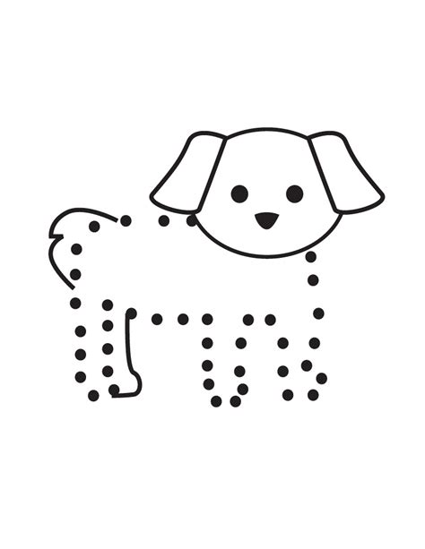 Premium Vector Follow The Dots Worksheet For Kids Preschool Patterns Worksheets - Preschool Patterns Worksheets