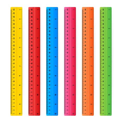 Premium Vector Measuring Object With Ruler Education Developing Preschool Measurement Worksheets - Preschool Measurement Worksheets