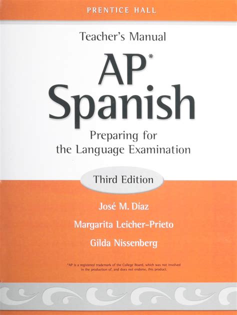 Prentice Hall Ap Spanish Third Edition Answer Key