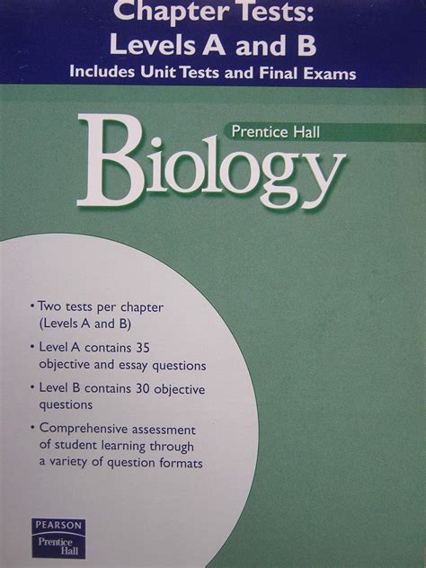 Prentice Hall Biology Unit Test Answers