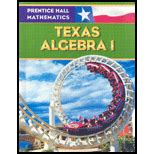 Prentice Hall Texas Algebra 1 Answers