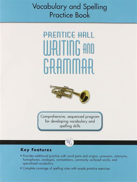 Prentice Hall Vocabulary Spelling Practice Answers