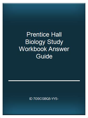 Download Prentice Hall Biology Answer Guide 