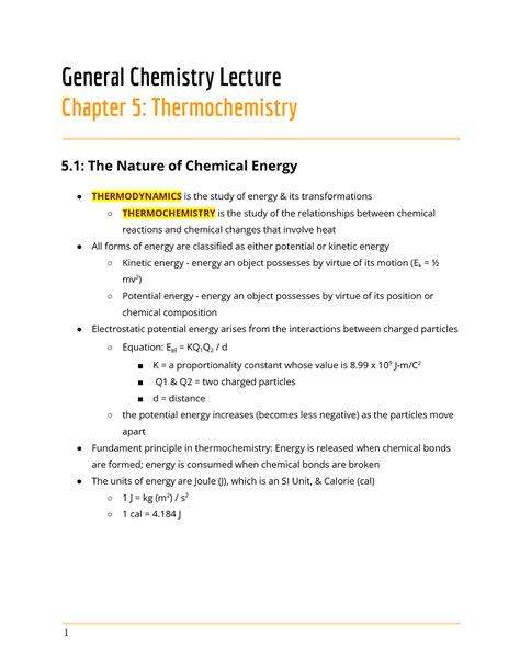 Read Online Prentice Hall Chemistry Chapter 5 Notes 
