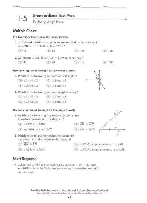 Read Online Prentice Hall Informal Geometry Workbook Answers 