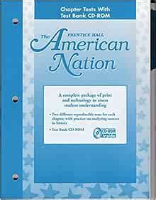 Download Prentice Hall The American Nation Chapter Tests 