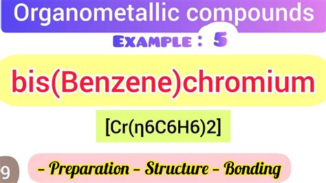 preparation of benzene chromium tricarbonyl